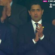 Minut de reculegere în memoria lui Mircea Lucescu la PSG - Liverpool FOTO: captură @Digi Sport