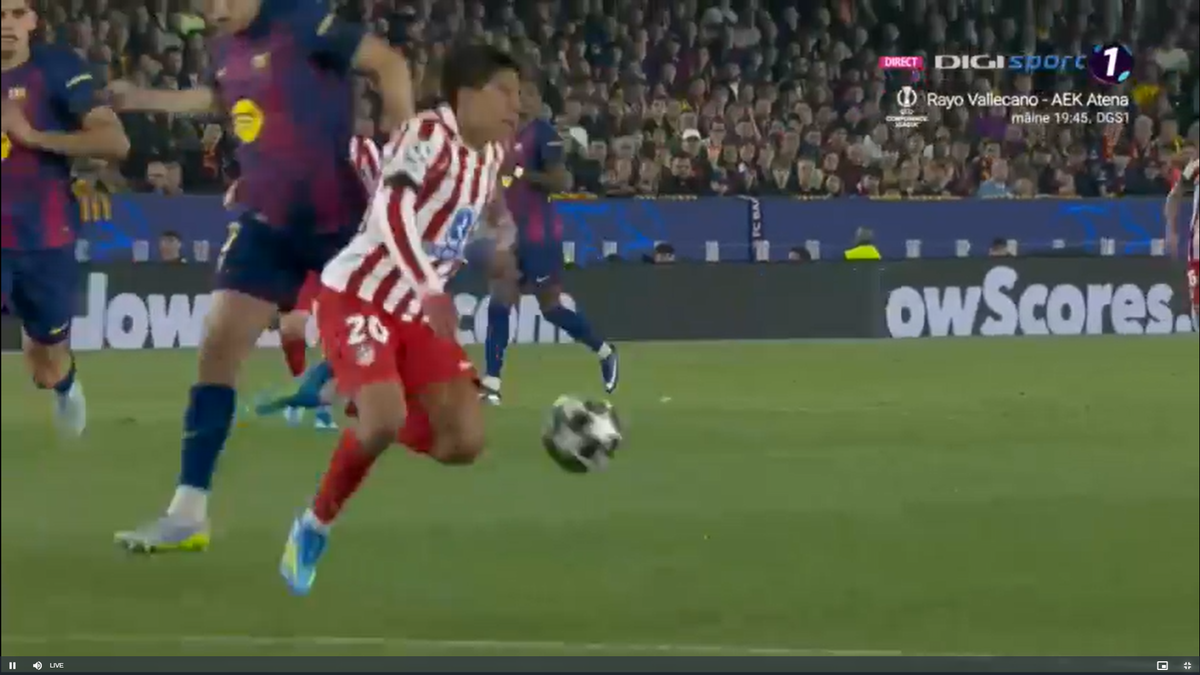 Istvan Kovacs, salvat de VAR în Barcelona - Atletico Madrid
