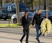 Simona Halep a venit să-și ia rămas-bun de la Mircea Lucescu // FOTO: GSP.ro