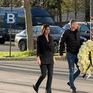 Simona Halep la priveghiul lui Mircea Lucescu pe Arena Națională