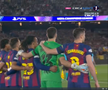 Minut de reculegere în memoria lui Mircea Lucescu la Barcelona - Atletico Madrid FOTO: captură @Digi Sport