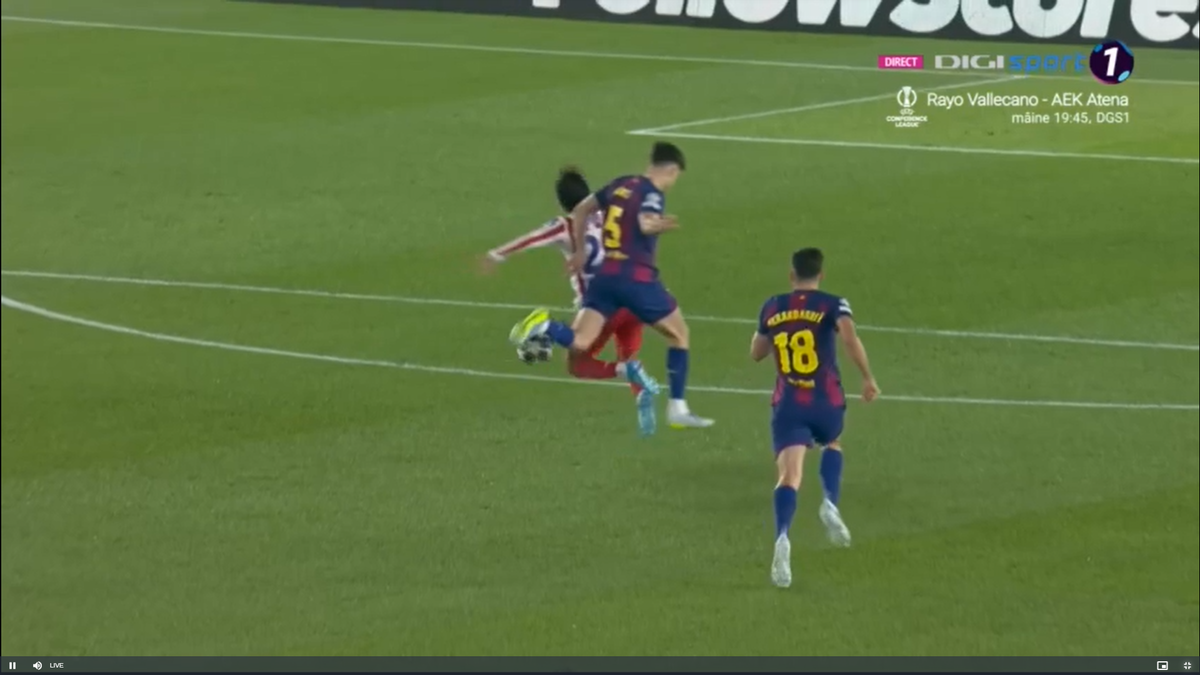 Istvan Kovacs, salvat de VAR în Barcelona - Atletico Madrid