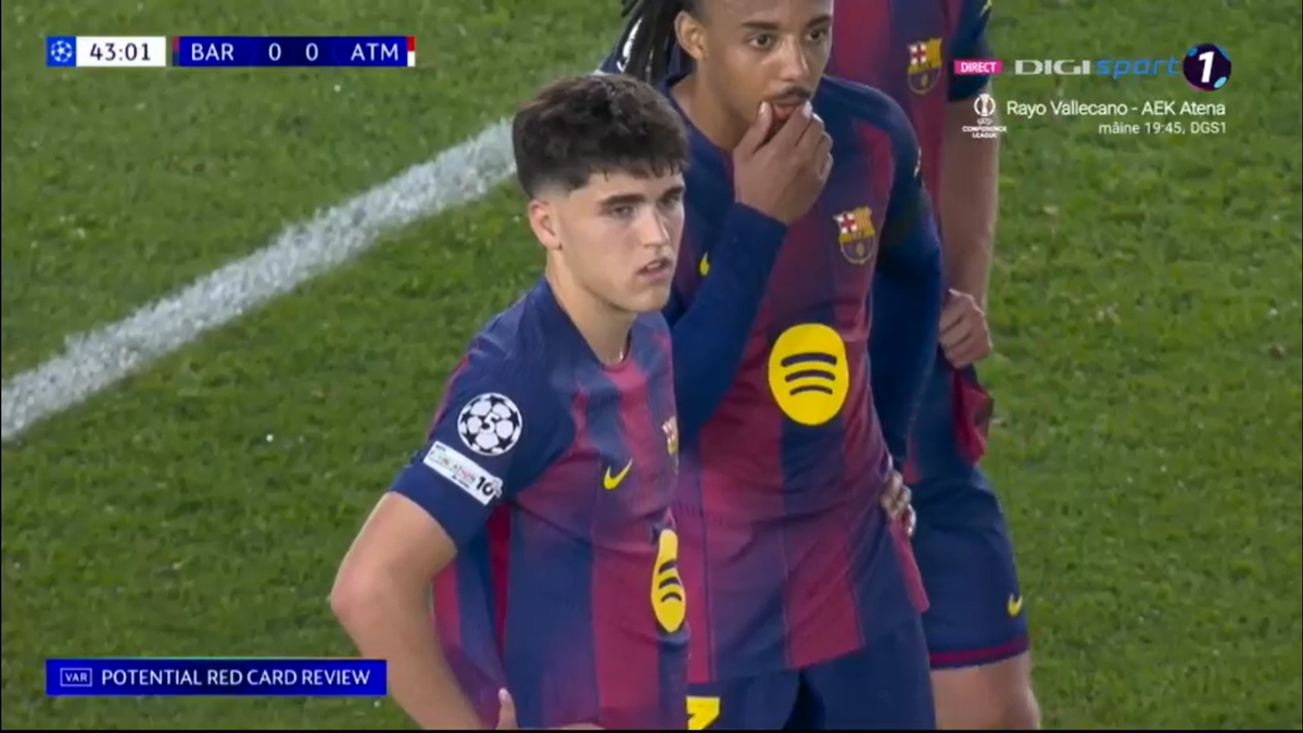 Istvan Kovacs, salvat de VAR în Barcelona - Atletico Madrid