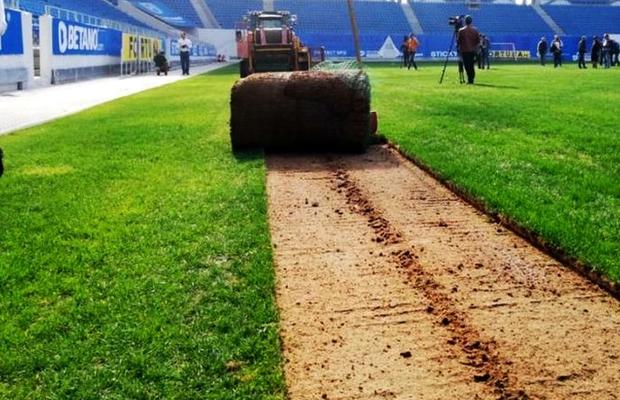 Gazonul pe noul stadion Steaua nu se mai pune acum, ci abia în septembrie »  De ce s-a amânat lucrarea cu 4 luni