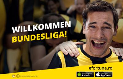 Willkommen Bundesliga! Campionatul din Germania revine în forță la Fortuna cu sute de pariuri și cele mai noi informații și statistici. #BucurațiVăDeSport