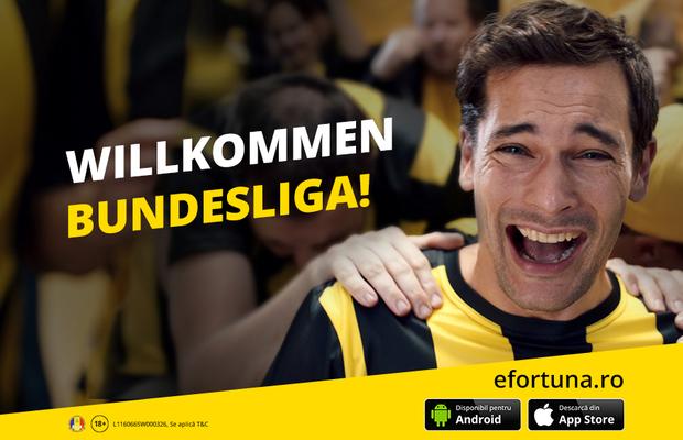 Willkommen Bundesliga! Campionatul din Germania revine în forță la Fortuna cu sute de pariuri și cele mai noi informații și statistici. #BucurațiVăDeSport