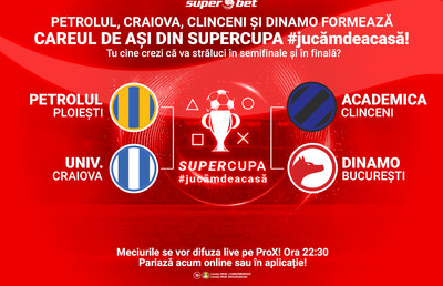 Jucătorii își pregătesc consolele pentru duelurile finale din SuperCupa #jucămdeacasă. Petrolul – Craiova și Clinceni – Dinamo decid ultimul act