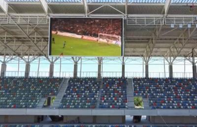 Stadionul Ghencea prinde contur! A fost montată și testată tabela de marcaj » Imagini senzaționale cu triumful Stelei de la Sevilla