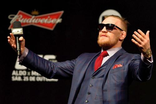 Conor McGregor a câștigat o avere pe seama meciului cu Mayweather și ar putea repeta performanța împotriva lui Oscar De La Hoya // sursă foto: Guliver/gettyimages