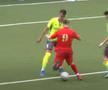 Penalty Moștiștea Ulmu - Steaua // Capturi: TV Telekom Sport