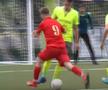 Penalty Moștiștea Ulmu - Steaua // Capturi: TV Telekom Sport