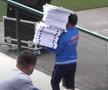 Bere și pizza Moștiștea Ulmu - Steaua // Capturi: TV Telekom Sport