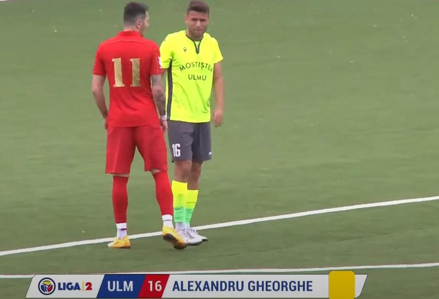 FOTO: Captură Telekom Sport Mister elucidat! De ce a fost eliminat Acasandrei în Mostiștea Ulmu - Steaua » Gestul făcut de arbitru a creat confuzie
