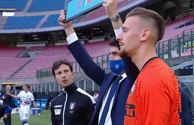 Ionuț Radu, primul meci după un an și jumătate! Emoționat înainte de schimbare