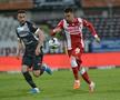 Penalty și eliminare în favoarea lui Dinamo în prima repriză » Jucătorul lui Hermannstadt, uimit de decizia arbitrului