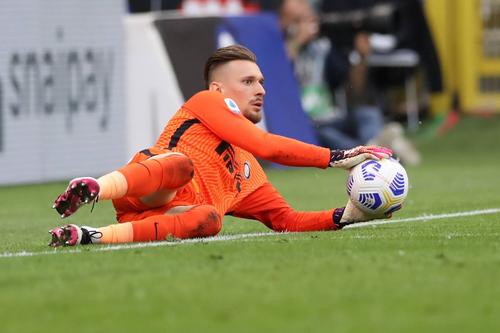 Ionuț Radu (23 de ani) a bifat primul său meci după un an și jumătate, jucând o repriză în Inter - Sampdoria 5-1.