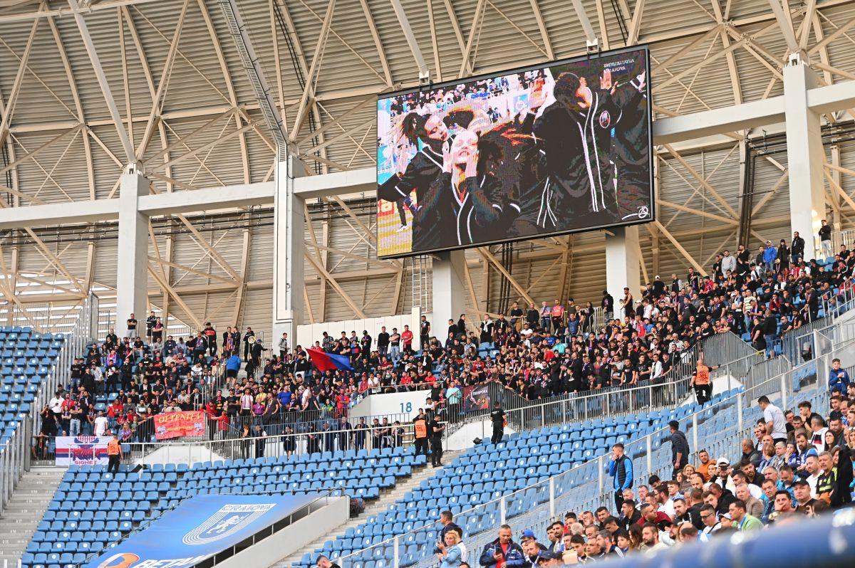Atmosferă de vis la Universitatea Craiova - FCSB