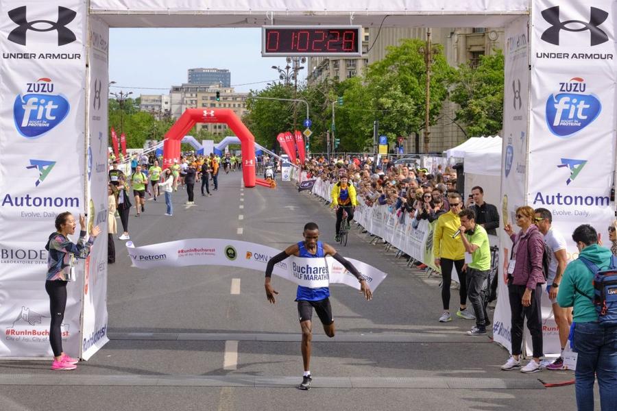 Ancuța Bobocel și Marius Ionescu, doi atleți români de elită, se regăsesc pe medalia Semimaratonului București OMV Petrom 2022, care a avut loc pe 7-8 mai.