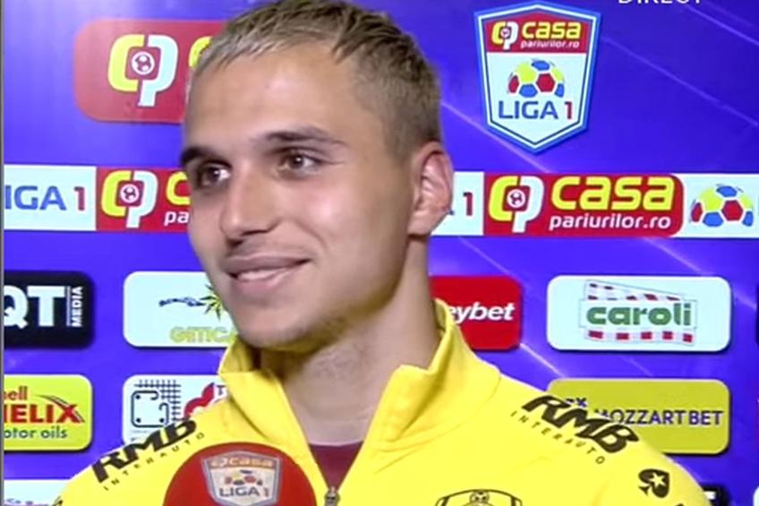 Cristian Manea, la flash-interviu // foto: captură Prima Sport