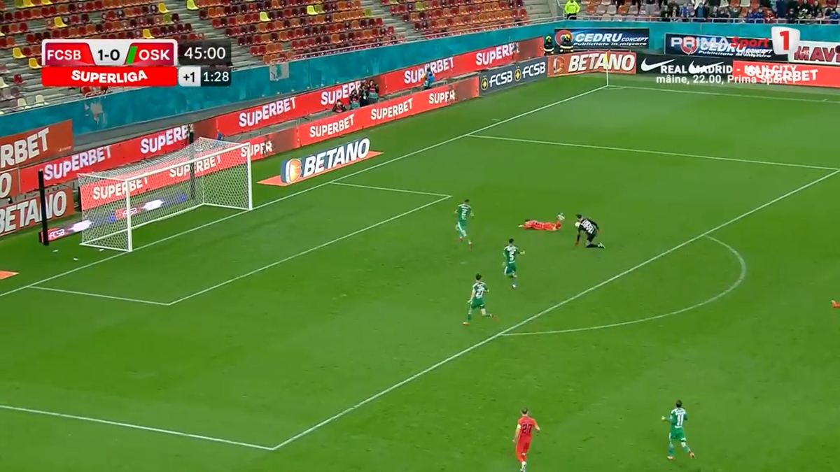 Penalty prima repriză, FCSB - Sepsi