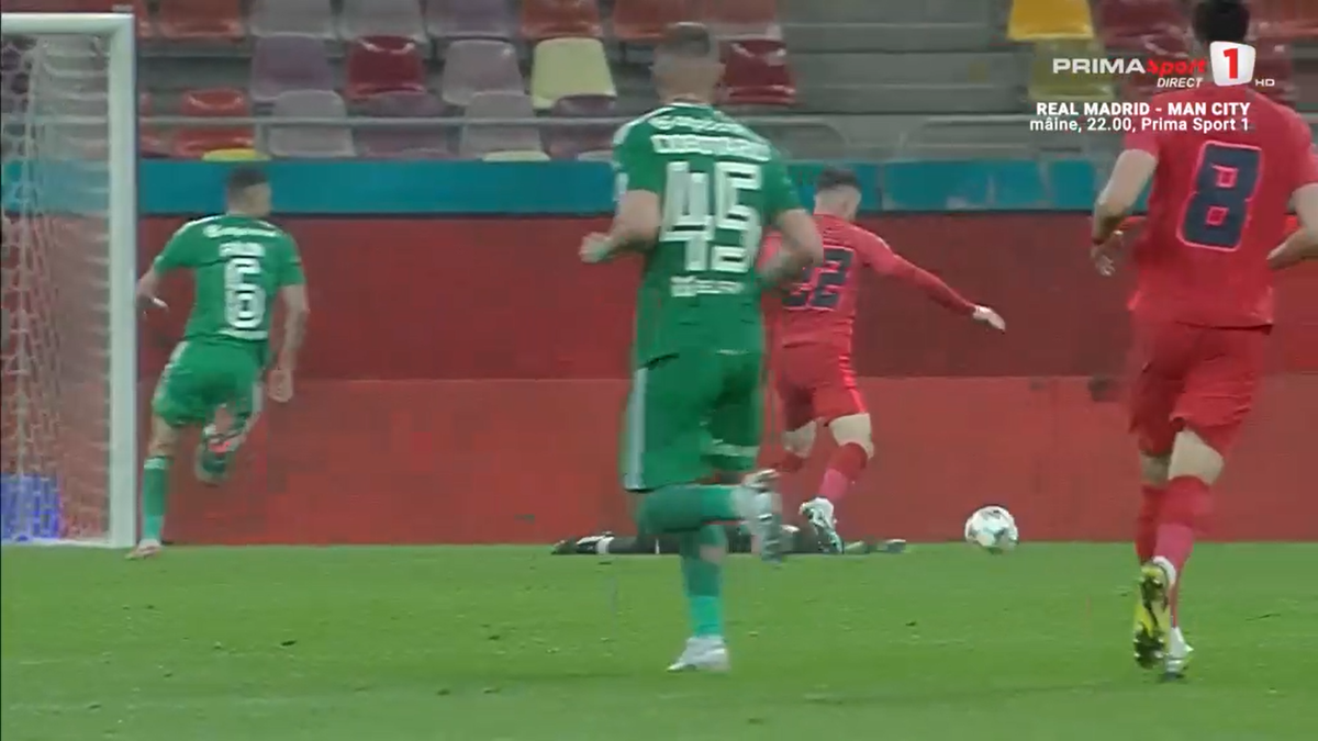 Penalty prima repriză, FCSB - Sepsi