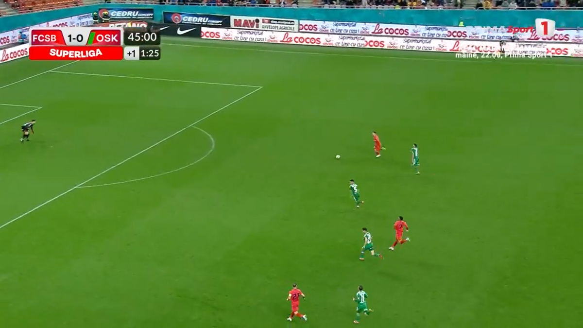 Penalty prima repriză, FCSB - Sepsi