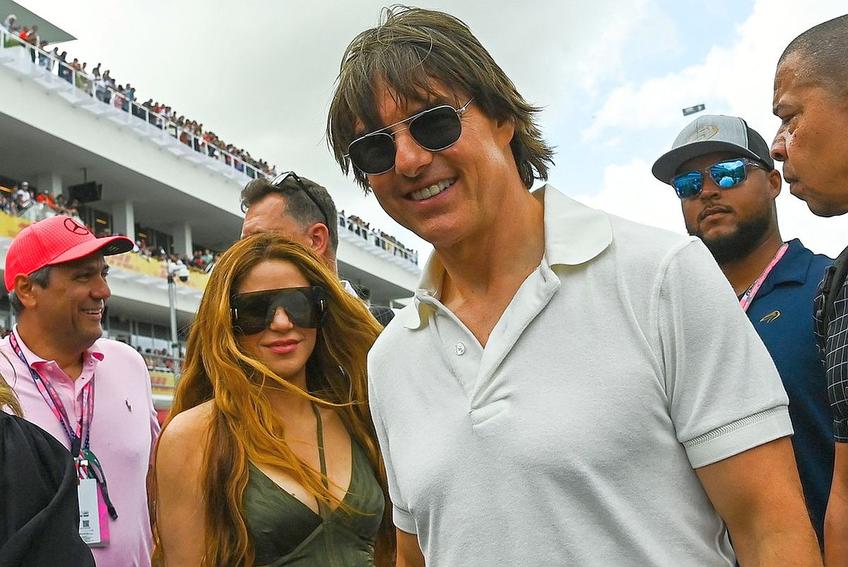 Shakira și Tom Cruise. Foto: Imago Images