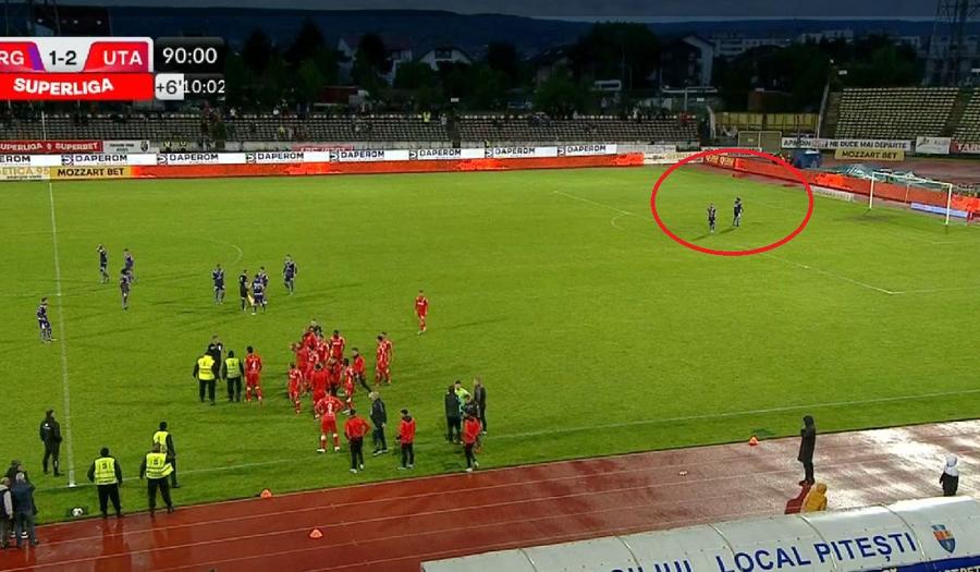 Protagonist în prelungirile dramatice de la Pitești, fotbalistul a povestit pentru cititorii Gazetei: „Special am făcut-o. A fost puțin mai complicat”