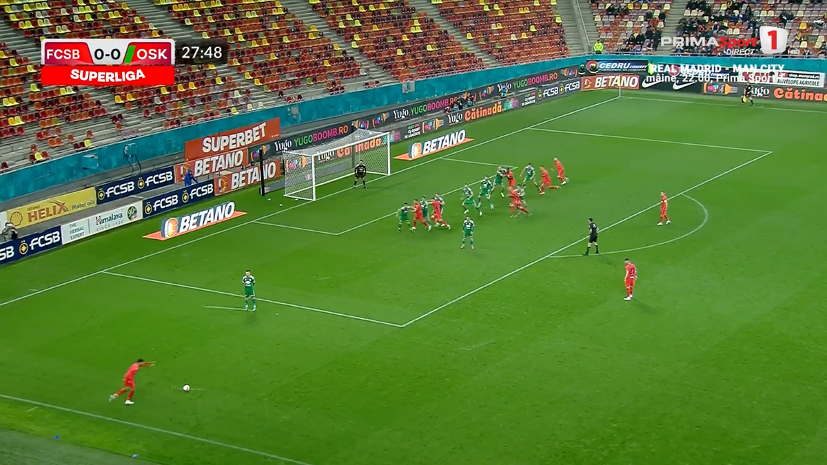Gol Miculescu, FCSB - Sepsi