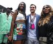 Serena și Venus Williams alături de Roger Federer. Foto: Imago Images