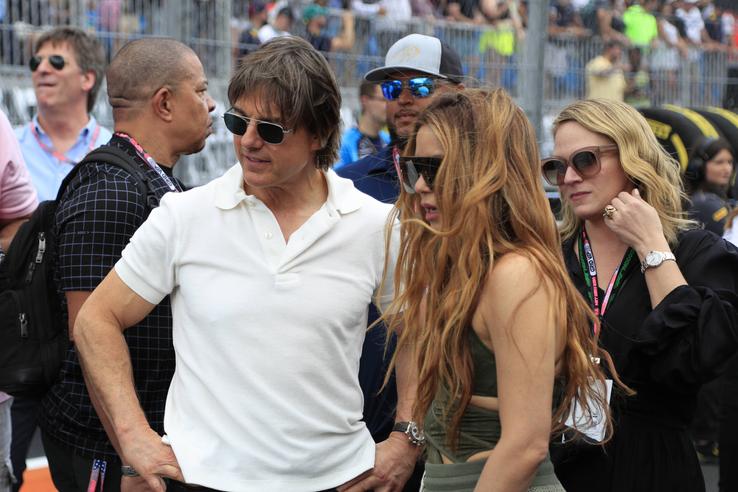 Shakira și Tom Cruise. Foto: Imago Images