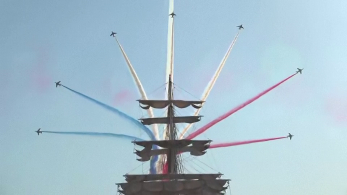 Eveniment grandios în Franța » A sosit flacăra olimpică: show de gală