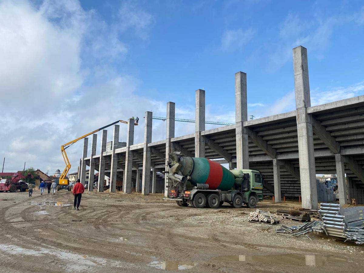 Stadionul din vestul României, care costă 23.000.000 de euro, prinde contur » Lucrările vor fi finalizate în 2026