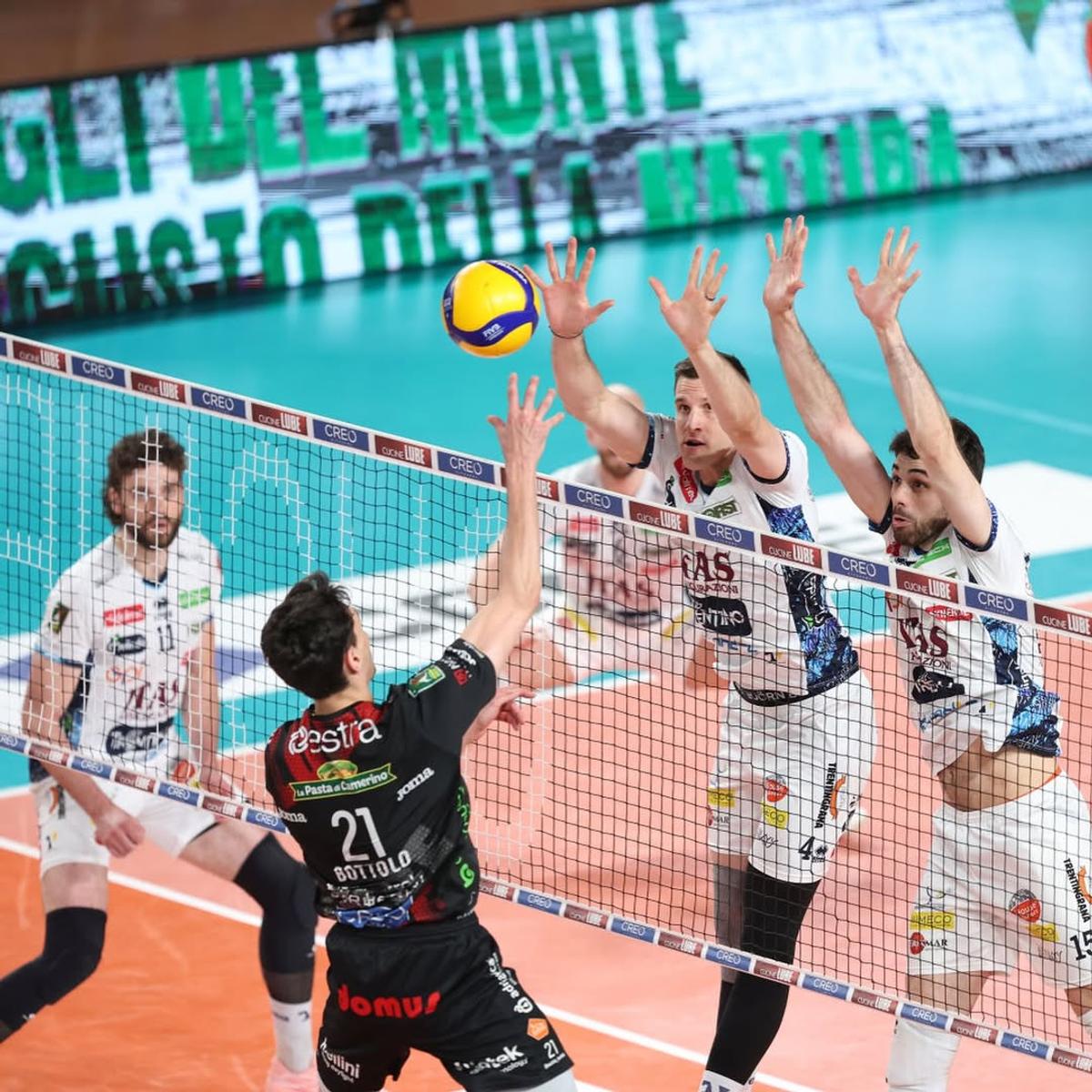 Bela Bartha, jucătorul naționalei, campion al Italiei la volei masculin