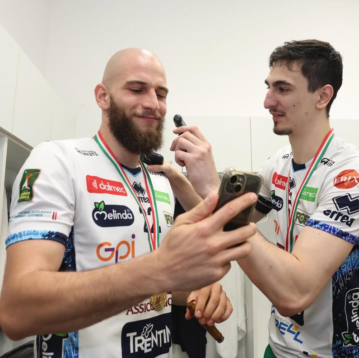 Bela Bartha, jucătorul naționalei, campion al Italiei la volei masculin