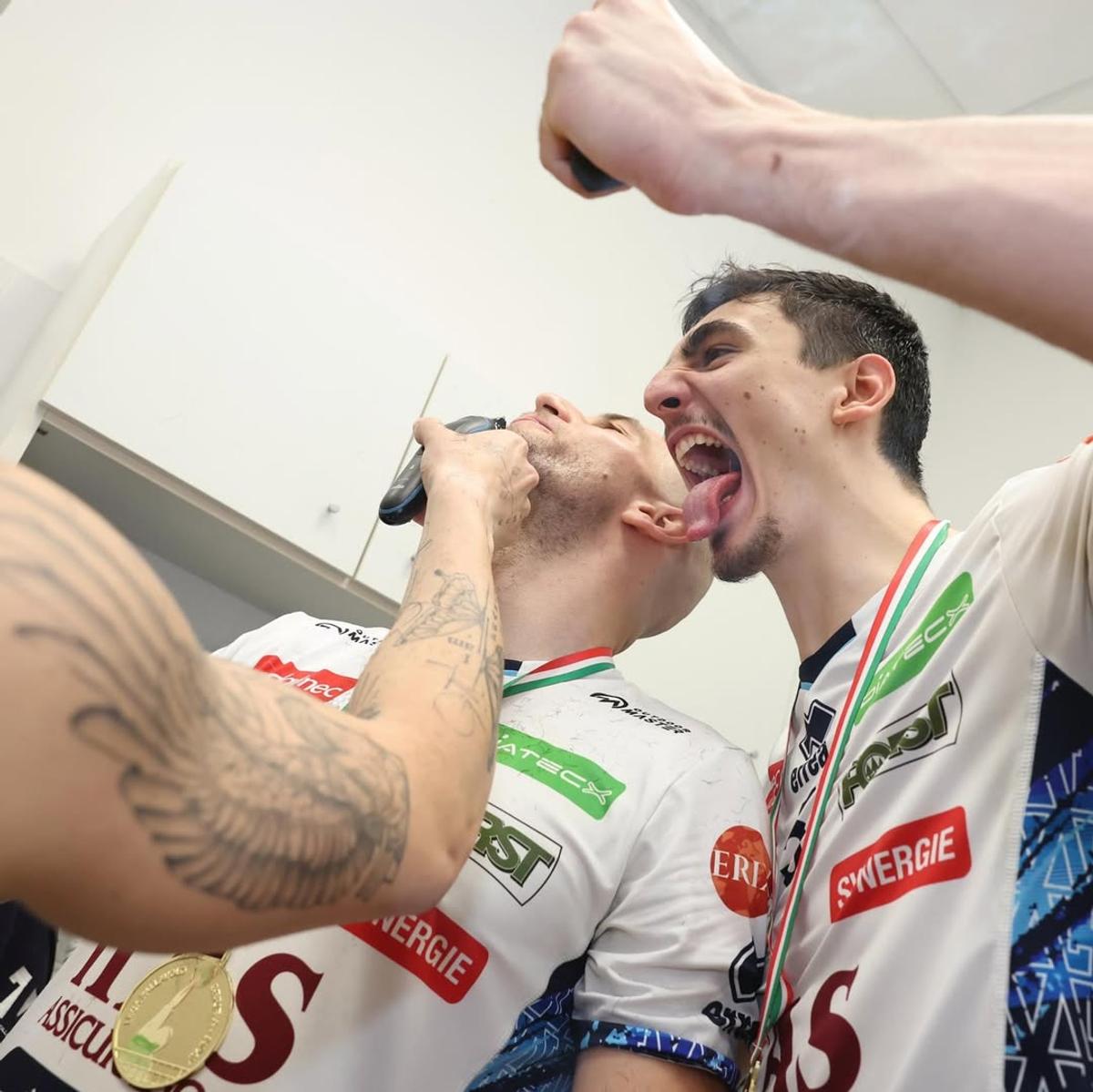 Bela Bartha, jucătorul naționalei, campion al Italiei la volei masculin