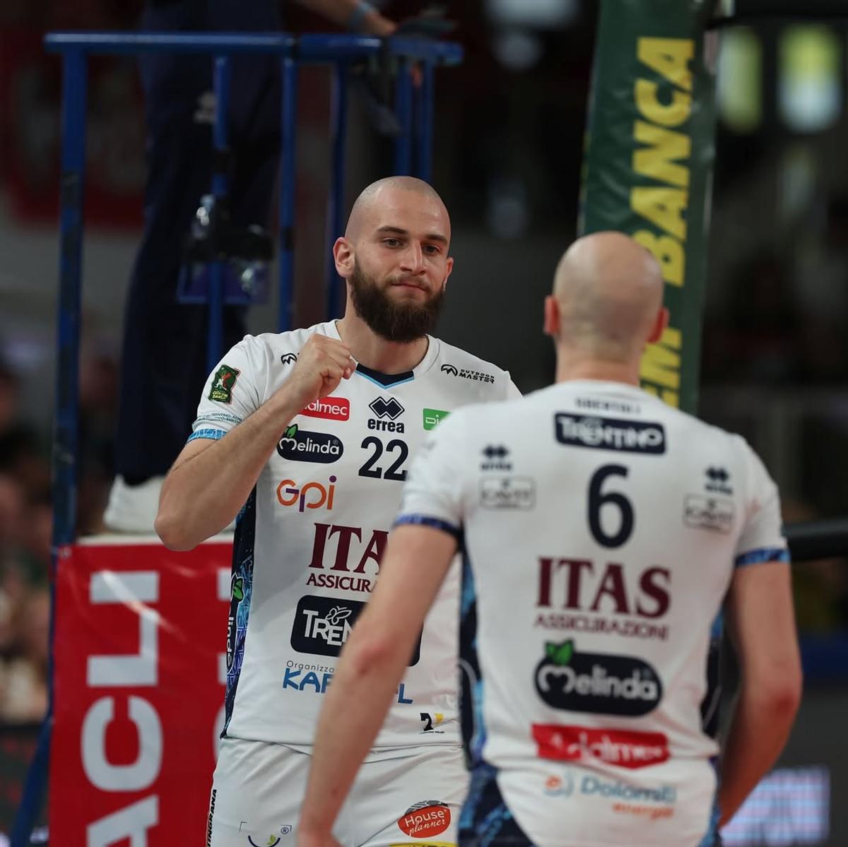Bela Bartha, jucătorul naționalei, campion al Italiei la volei masculin