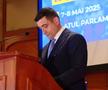Prima dezbatere între George Simion și Nicușor Dan / FOTO: Capturi TV @Euronews