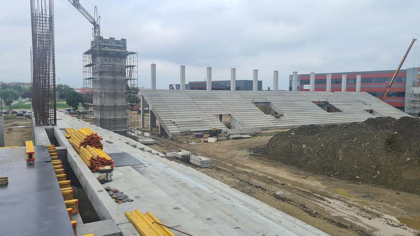 Stadionul „Eroii Timișoarei” / foto: Facebook