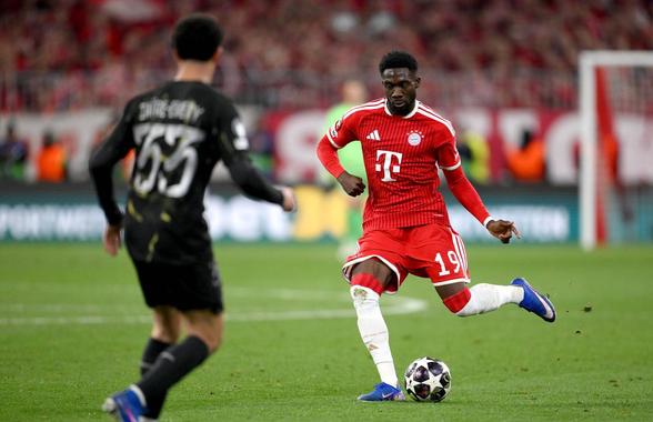 Bayern Munchen confirmă accidentarea lui Alphonso Davies » Participarea la Mondial este sub semnul întrebării