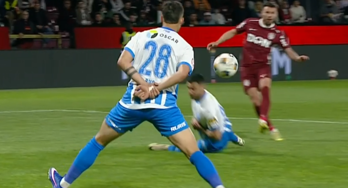 Fază controversată în CFR Cluj - Universitatea Craiova