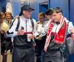 Andrei Rațiu, în mijlocul petrecerii după calificarea în finala Conference League / foto: captură TikTok