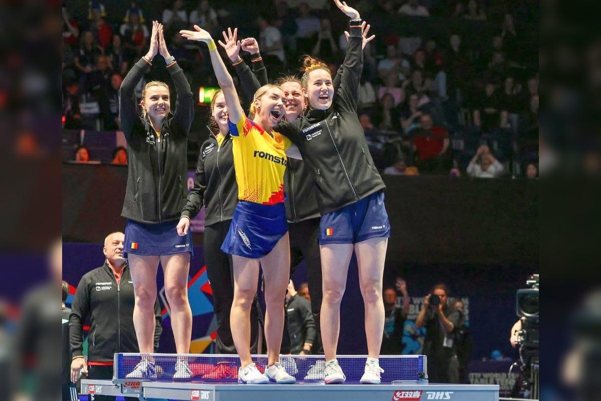 Berni Szocs, după marea victorie a României la tenis de masă: „Vis devenit realitate, ne doream de mult medalia mondială!”