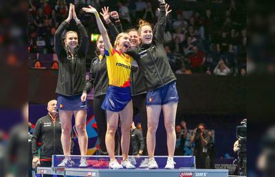 Medalie mondială după 26 de ani! România, sigură de podium la CM de tenis de masă pe echipe