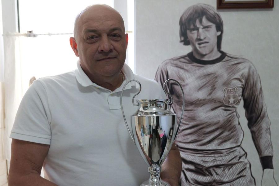 Gabi Balint, la 40 de ani de la Momentul Sevilla / FOTO: Andrei Furnigă (GSP.ro) „Vai de capul nostru!” » Scifo, șocat de Steaua, la un an după Sevilla: „Ăștia au luat Cupa Campionilor?”