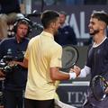 Novak Djokovic și Dino Prizmic la Roma // Foto: Getty Images
