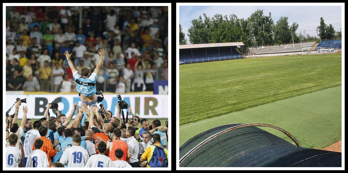 VIDEO+FOTO Fantoma unei campioane » Cum arată arena pe care în urmă cu 11 ani Unirea Urziceni uluia o țară întreagă încoronându-se regina Ligii 1