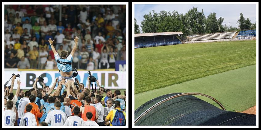 La marginea orașului în care s-a născut „Chelsea de Ialomița” a mai rămas doar o umbră a stadionului pe care Brandan, Tibi Bălan și Bilașco scriau istorie în urmă cu 11 ani.