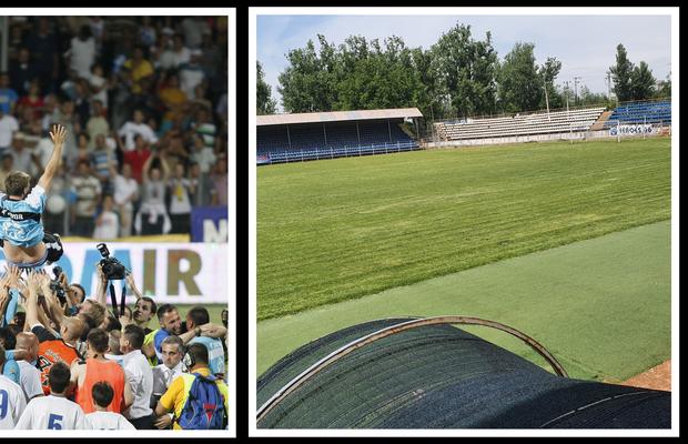 VIDEO+FOTO Fantoma unei campioane » Cum arată arena pe care în urmă cu 11 ani Unirea Urziceni uluia o țară întreagă încoronându-se regina Ligii 1