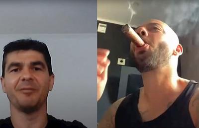 DINAMO. VIDEO Giani Kiriță, dialog cu Robert Niță cu trabucul în gură: „Aveam un diplomat cu bani în față. Am zis «Nea Gigi, nu pot!». Tentația era mare”